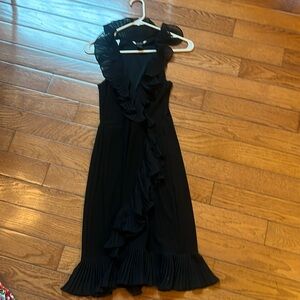 WHBM black cocktail dress